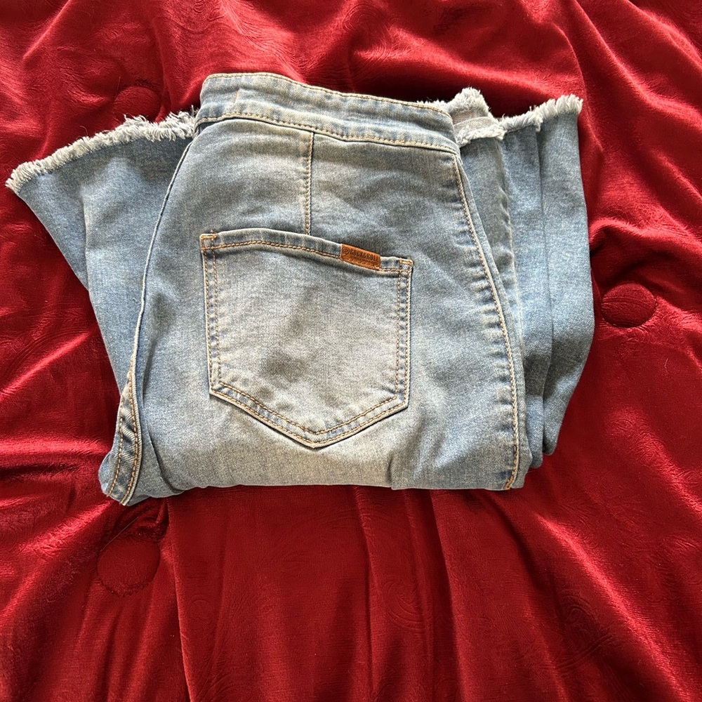 Rock & Roll Cowgirl Light Blue Flare Jeans